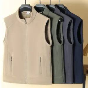 베스트 보아털 후리스조끼 방한 겨울 하이넥 남성 출근룩 인기템 시즌추천 융털