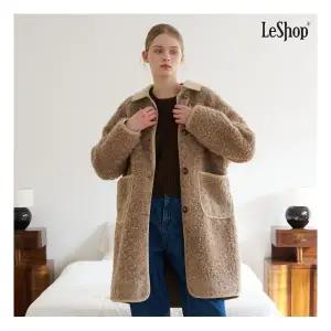 르샵 정상가:209,000원 ㅣ 골덴 카라 포인트 양털 포켓 롱 자켓 (DP4JK014A) 944937