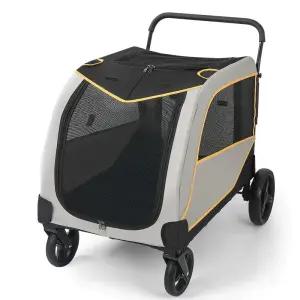 애완동물유모차 여행대형견 트롤리 단일상품 유모차 산책