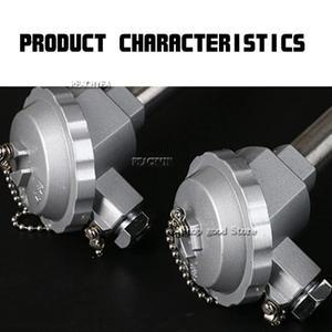 열전대 온도 센서 K 형 WRN-132 300-500mm 커런덤 세라믹 튜브 S304 고온로 용 1300 도