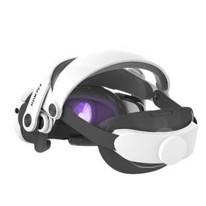 Meta Quest 3S Elite 헤드 스트랩 교체용 GOMRVR 향상된 지원 액세서리의 편안함