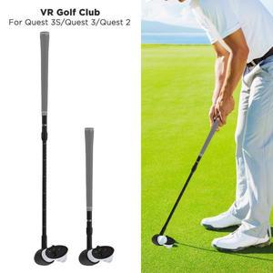 Meta Quest 2 VR 핸들 컨트롤러용 골프 클럽 부착 3 액세서리용 테니스 야구 카약 게임