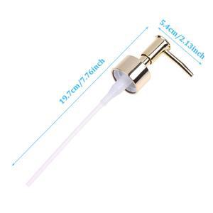 라포식 금속 욕실 액체 비누 디펜서 변기 화장실용 플라스틱 항아리 튜브 교체 로션 샴푸 펌프 1 개