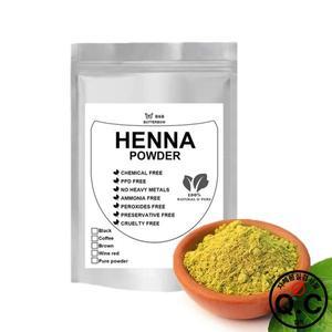100g 인도 헤나 파우더 천연 식물 머리 염색 블랙 브라운 커버 흰 보호 및 지속적인 액세서리