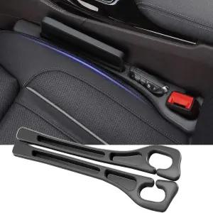 Z-oneMart 노 드롭 시트 가드 카시트 갭 필러 자동차용 유니버설 열쇠 및 휴대폰 홀더용 카 정리함 다목적