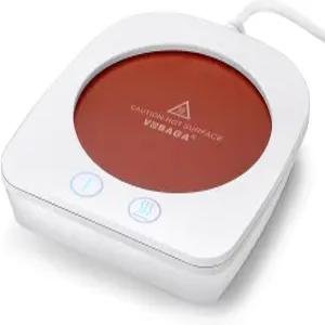 홈 오피스 데스크 선물용 보바가 커피 워머 머그 차 물 코코아 수프 3가지 온도 설정이 가능한 20w 전기 컵