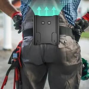 등풍기 허리 선풍기 밴드 벨트 공사 충전식 허리걸이 캠핑