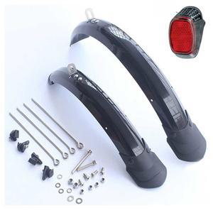 16인치 자전거 흙받이 가드 전방 디스크 머드가드 공구 브레이크 반사판 물받이 블랙 20인치