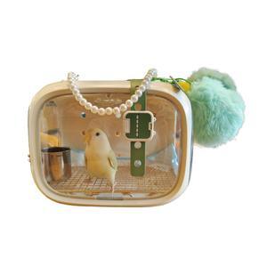 앵무새 이동장 외출 새용품 저먼 그린 캐리온 검정 그레이/화이트야외 애완견 이동식 야외