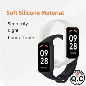 Redmi 스마트 밴드 2 용 소프트 샤오미 레드미 교체 벨트 실리콘 시계 팔찌