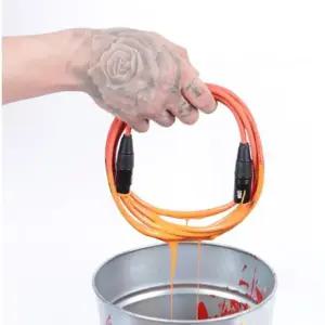 마이크잭선 1.5M-OR 마이크잭선 앰프케이블 마이크케이블 (WFKA14C)