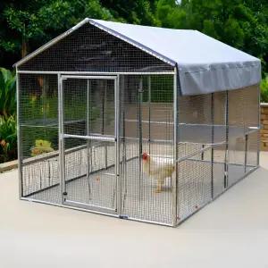 만들기 튼튼한 사육장 야외 m 조립식 5m 두꺼운 닭장 병아리 신형