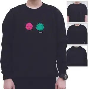 키밍 맨투맨 후드티 스마일 캐릭터 귀여운 공용 WAE3673