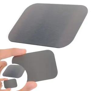 자석부착용사각철판 자석 부착용 사각 철판 얇은 스티커 테이프 65x45mm