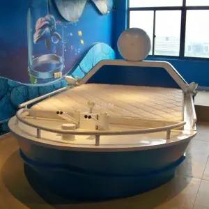 보트 모양 침대 해적선 요트 키즈 카페 펜션 숙소