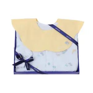 [압소바](대구신세계)[압소바 26SS 아기임신출산백일돌선물]롱스 요루 바디슈트+턱받이세트(A1110632)봄...