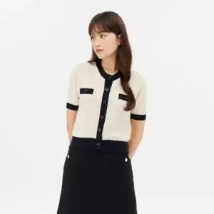 탑텐 topten 여성) 소프트 부클 반팔 가디건MSE3EC2931