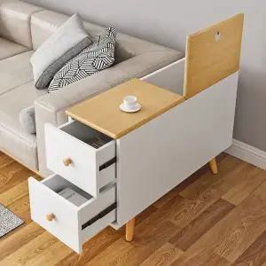 쇼파옆수납장 테이블 이동식 캐비닛