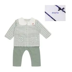 [압소바](대구신세계)[압소바 26년SS임신출산백일돌선물]미료 상하복 (A1113003) 민트