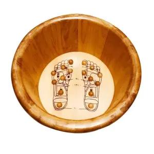 습식족욕기 원목 원형 족욕통 족탕 히노끼