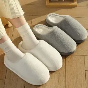 인기상품 구름발 털실내화 여성 사무실 털실내화 [WFG6H1D_260105]