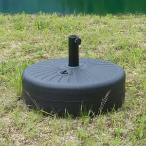 편의점 야외용 정원 반자동 옥상 캠핑용 그늘막 파라솔 전용 카페 테라스