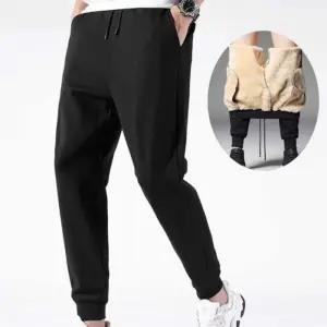 깔깔이바지 밴딩 남자밴딩팬츠 남성융털바지 힙합바지 패션 남자조거팬츠