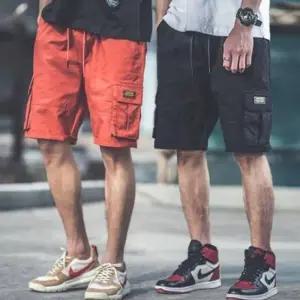 밴딩 허리밴딩반 7부 롤업 팬츠 포켓 카고반바지 남성반 남자카고