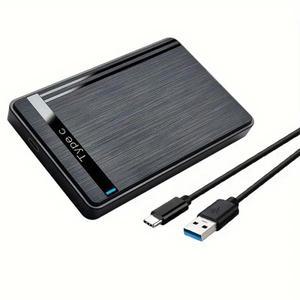 2.5인치 HDD 외장 케이스 SATA to USB 3.0 노트북 PC용 하드 드라이브 5Gbps 속도 SSD 저장