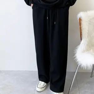 남성캐주얼팬츠 남성밴딩팬츠 와이드 남자츄리닝바지 밴딩 남자 골지