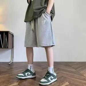 와플포인트 남성아이스반 헬스복반 편한 여름 쿨링운동복 5부팬츠 고무줄반