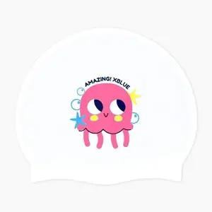 [셀러허브 스포츠레저]XBLUE 링클 실리콘수모 수영모 N163564 운동 수경수모