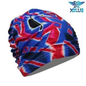 XBLUE 아쿠아로빅 나염 수모 수영모 N115567 운동