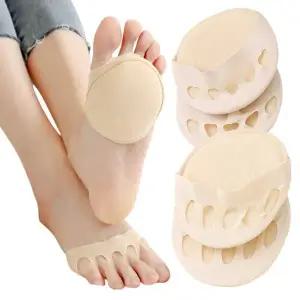 앞꿈치 쿠션 패드 구두 신발 앞 발바닥 보호 통증방지 히든 덧신 페이크 삭스 2개