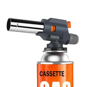 부탄 토치, 불 조절이 가능한 JDHON 컴팩트 키친 요리, 베이킹, 납땜, 바비큐, 크림 브륄레(부탄 연료 제외)를 위한 전문 셰프 요리 및 그릴 블로우 토치 라이터