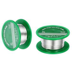 메카닉스티 2pcs 로진 코어 솔더, 20g 주석 솔더 와이어 플럭스 1mm 전기 납땜용