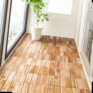 조립식바닥마루 마호가니 원목 조립식 마루 바닥재 12P