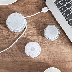 케이블  상자 사각형 와이어 와인 더 휴대용 데이터 보관 케이스 다기능 전화 홀더