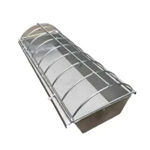 닭모이통 양계장 사료통 병아리 조류 먹이통 급식기 스테인리스 모이통