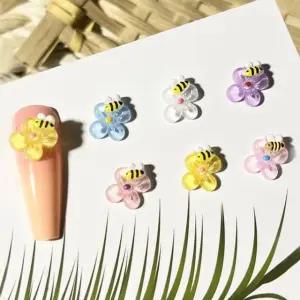 꽃꿀벌파츠 귀여운꿀벌 앉은 파츠 사랑스런 5종 (WFKAN86)