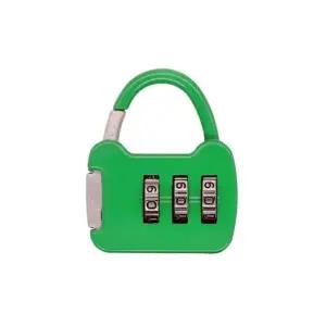 다이얼 여행용 번호키 미니 자물쇠 기획전 인기상품 그린 캐리어