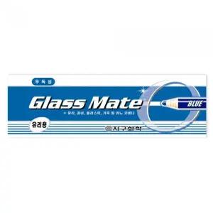 [알티피아]지구화학 글라스메이트 축지식색연필 파랑/청색 / 유리용 타(12개입)