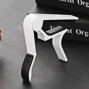 [하프클럽/]2p 통기타카포 일렉기타카포 기타카포 화이트