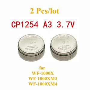 2개/몫 CP1254 A3   60mAh 3.7V 블루투스 TWS 헤드폰 배터리 커패시터