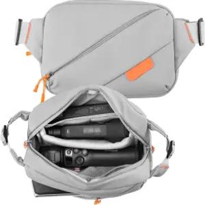 Insta360 X5 X4 X3 플로우 2 Go 울트라 트래블 마그네틱 퀵 릴리즈 여행용 케이스 가슴 가방 DJI 오스모 5