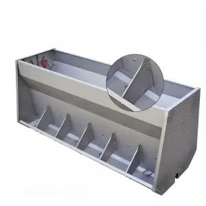 대형 자동 사료급이기 스테인리스 양면 급식기 축산 농장용 스마트 축사용