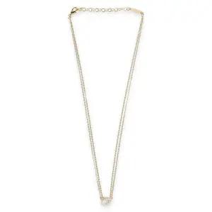 페레가모 여성 크리스탈 간치니 펜던트 목걸이(골드) 760706 0770481