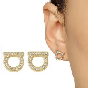 페라가모 간치니 크리스탈 이어링 760123