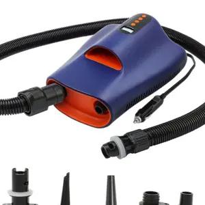 SUP 패들보드 자동 에어 펌프 넣기 공기 튜브 고무보트 빼기 전동 공기주입