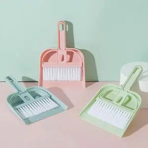 미니 빗자루 쓰레받기 신학기 청소 도구 집안 정리용품 (WFKBI6X)